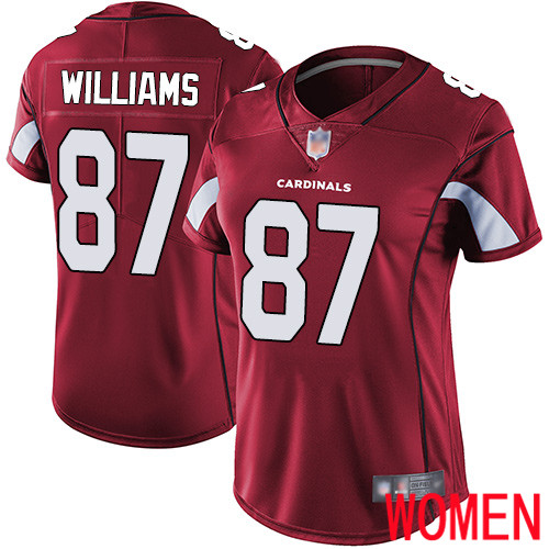 Arizona Cardinals Limited Red Women Maxx Williams Home Jersey NFL Football #87 Vapor Untouchable->women nfl jersey->Women Jersey